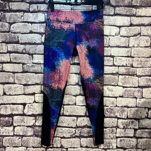 Marika Multicolored Pull On Leggings Size Medium